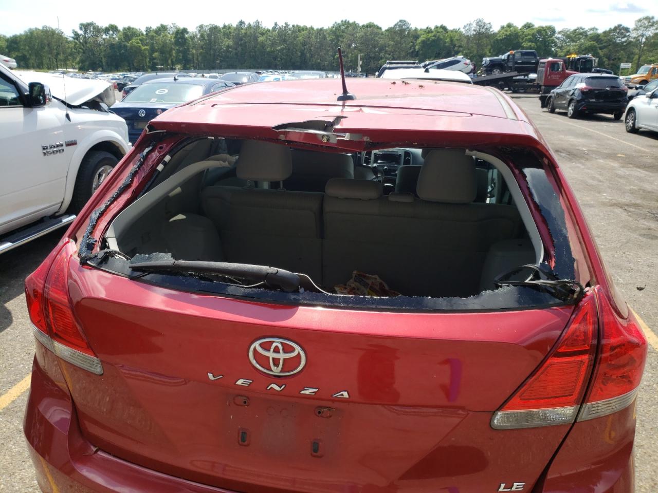 Photo 9 from auction – 2012 TOYOTA VENZA LE with VIN 4T3ZA3BB0CU057903