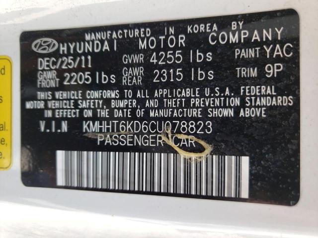Photo 10 from auction – 2012 HYUNDAI GENESIS CO with VIN KMHHT6KD6CU078823