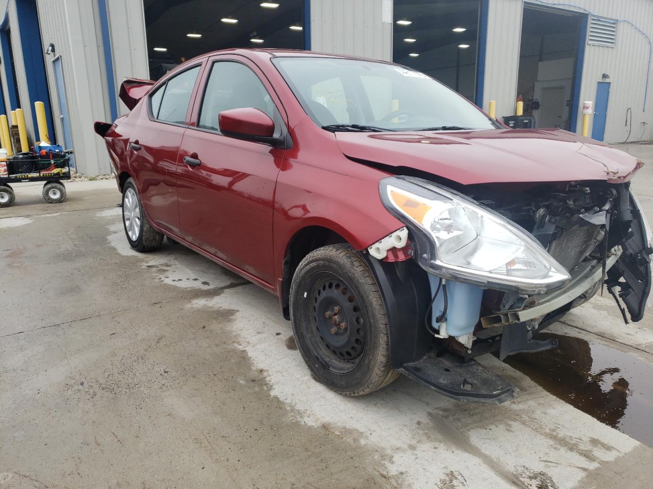 NISSAN VERSA S 2017 with VIN 3N1CN7APXHL846236 - Photo from auction