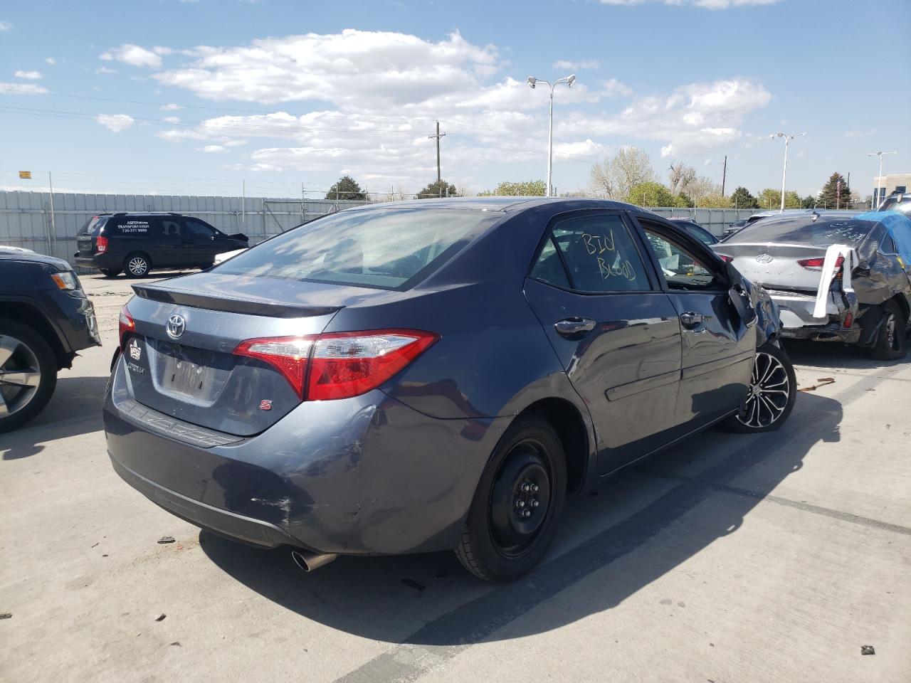 Photo 4 from auction – 2016 TOYOTA COROLLA L with VIN 2T1BURHE9GC675380