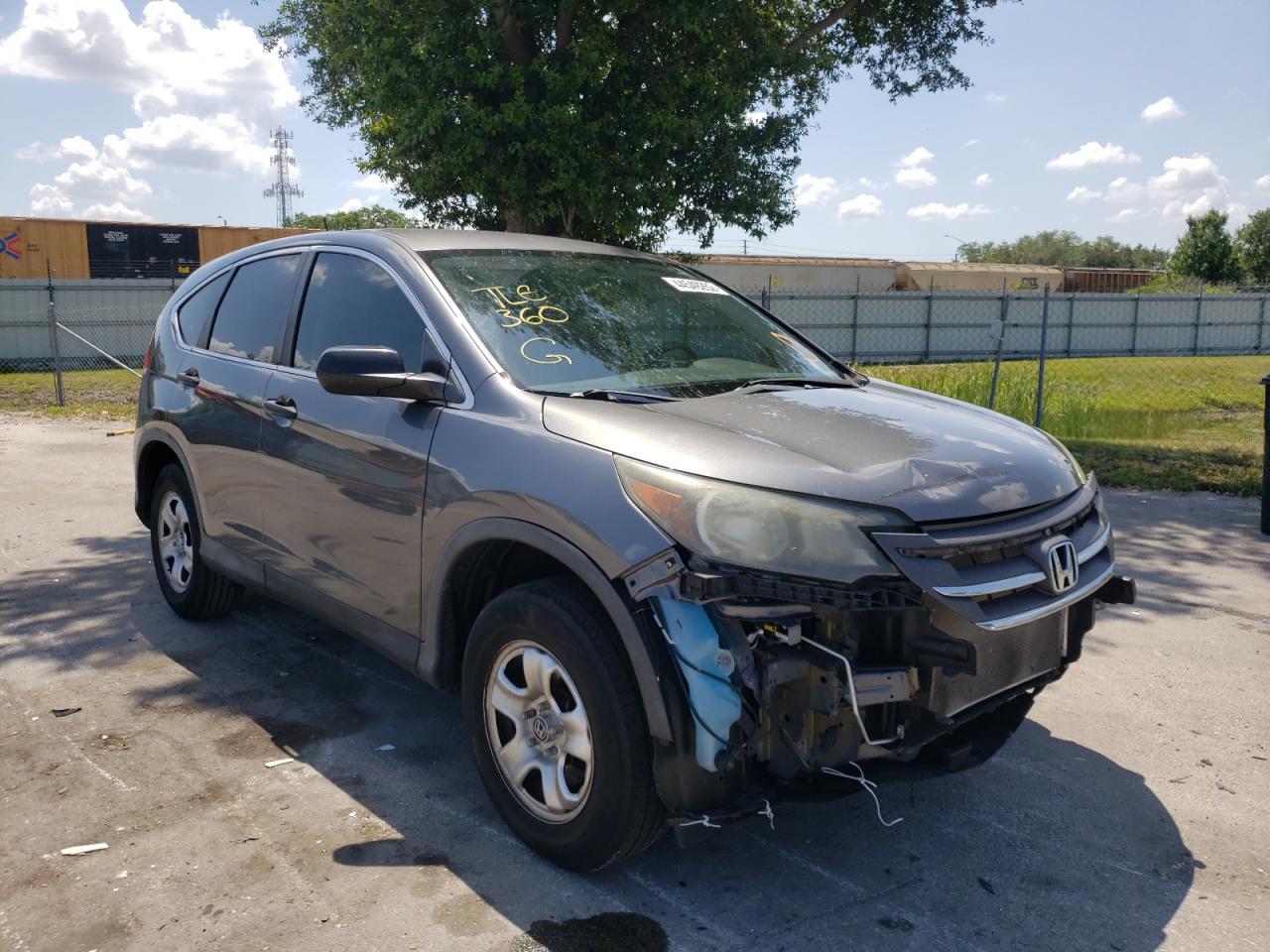 Photo 1 from auction – 2014 HONDA CR-V with VIN 3CZRM3H38EG708814