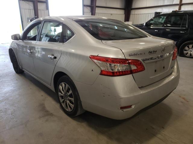 Photo 3 from auction – 2014 NISSAN SENTRA S with VIN 3N1AB7AP7EY223641