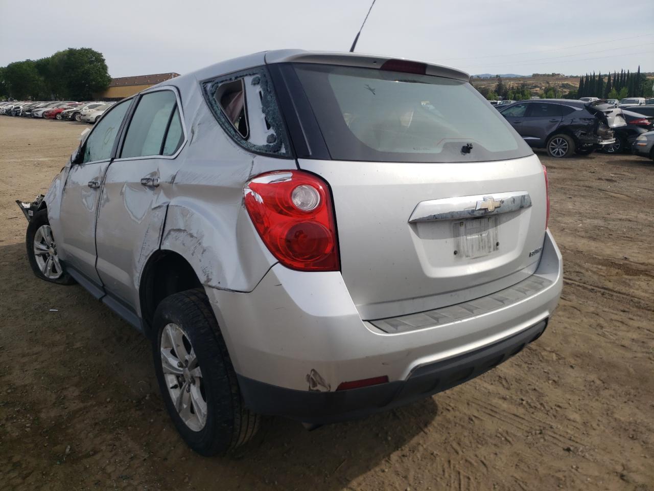 Photo 3 from auction – 2012 CHEVROLET EQUINOX LS with VIN 2GNALBEK7C6210325