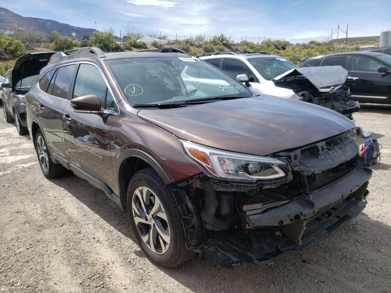 SUBARU OUTBACK LI 2021 with VIN 4S4BTGND7M3182767 - Photo from auction