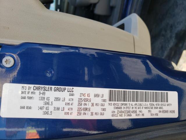 Photo 10 from auction – 2010 DODGE GRAND CARA with VIN 2D4RN4DE6AR140506