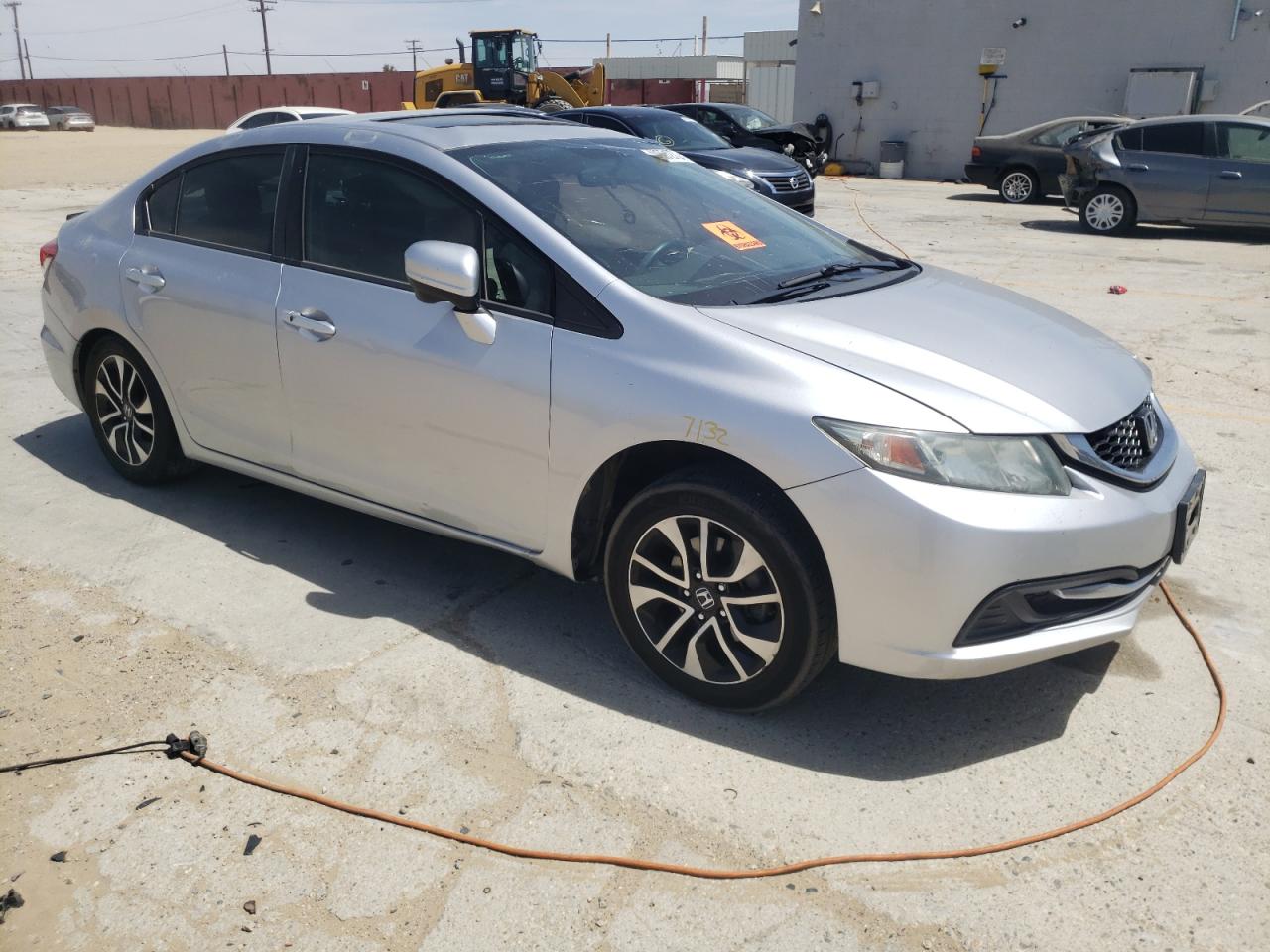 HONDA CIVIC EX 2014 with VIN 19XFB2F82EE274697 - Photo from auction