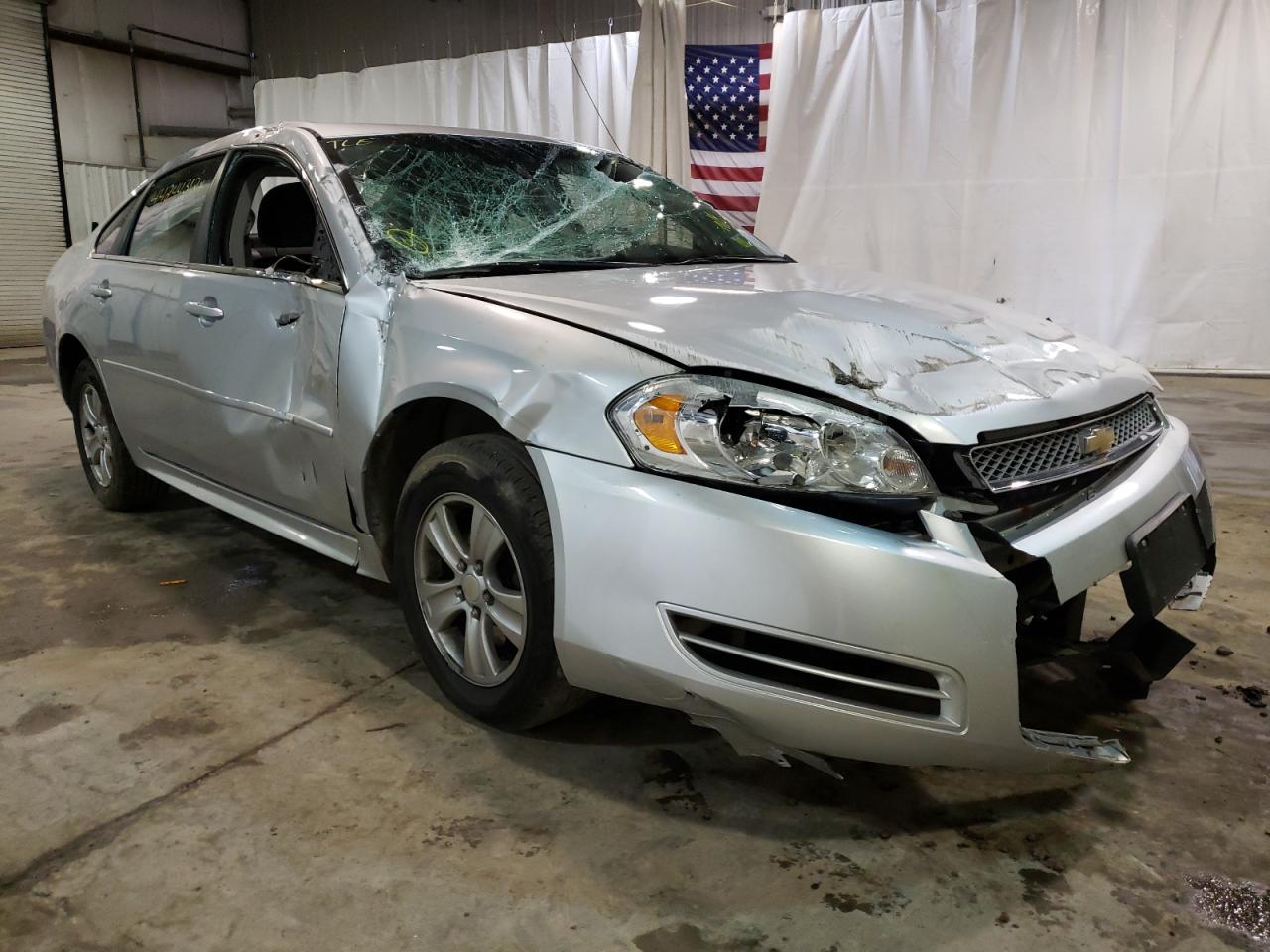 CHEVROLET IMPALA LS 2013 with VIN 2G1WF5E36D1131865 - Photo from auction