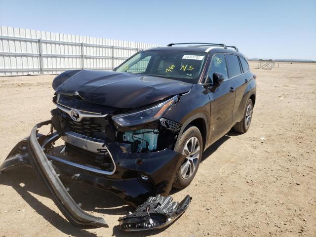 Photo 2 from auction – 2022 TOYOTA HIGHLANDER with VIN 5TDHARAH6NS013588