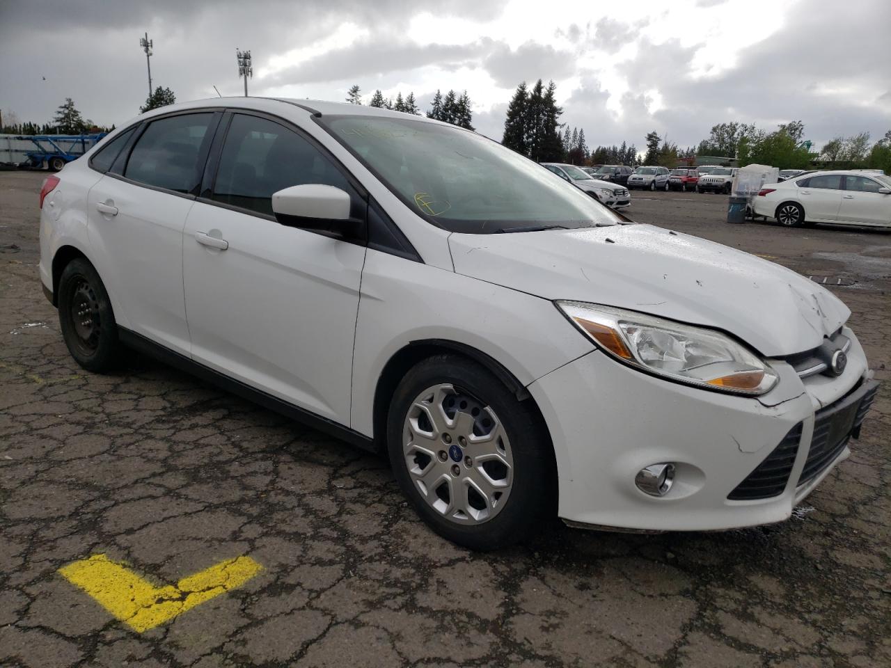 FORD FOCUS SE 2012 with VIN 1FAHP3F24CL114598 - Photo from auction