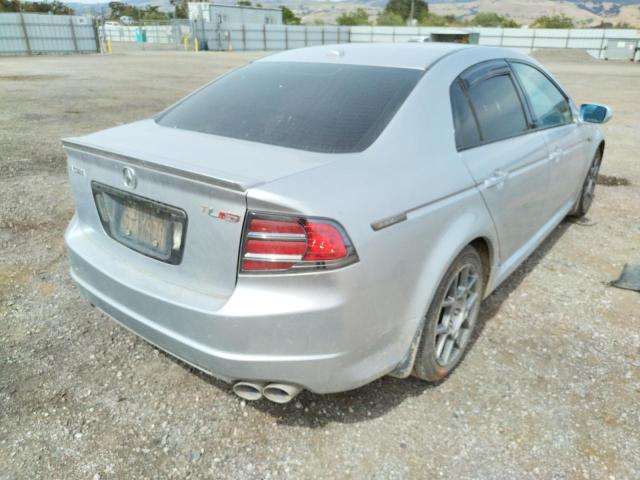 Photo 4 from auction – 2007 ACURA TL TYPE S with VIN 19UUA76557A004996