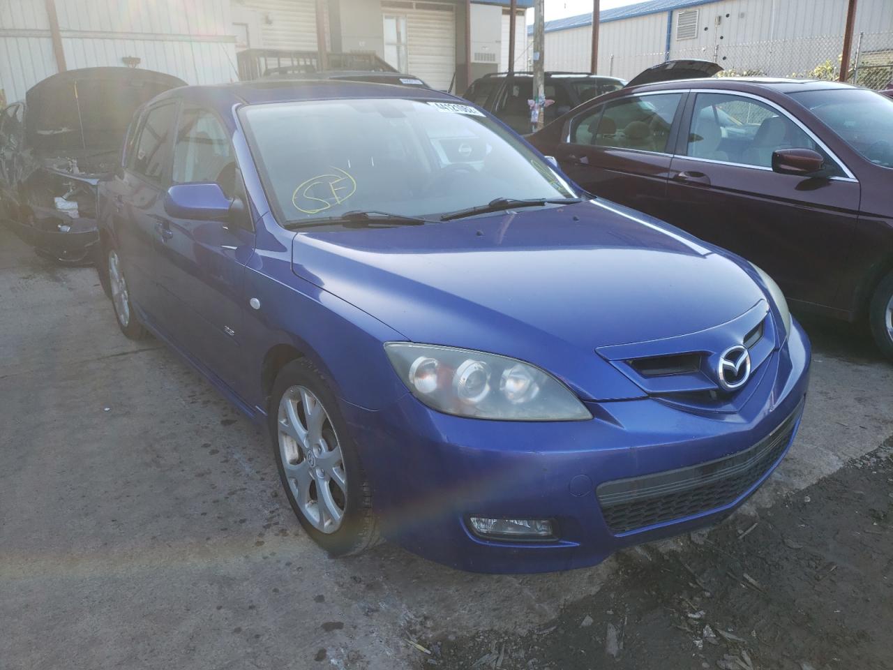 MAZDA 3 HATCHBAC 2007 with VIN JM1BK343671687854 - Photo from auction