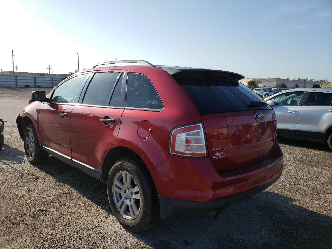 Photo 3 from auction – 2007 FORD EDGE SE with VIN 2FMDK36C47BA99506