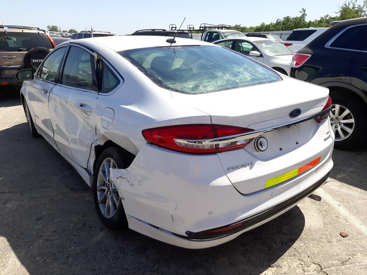 Photo 3 from auction – 2017 FORD FUSION SE with VIN 3FA6P0LU2HR359646