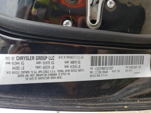 Photo 10 from auction – 2015 DODGE DART SXT with VIN 1C3CDFBB6FD213527