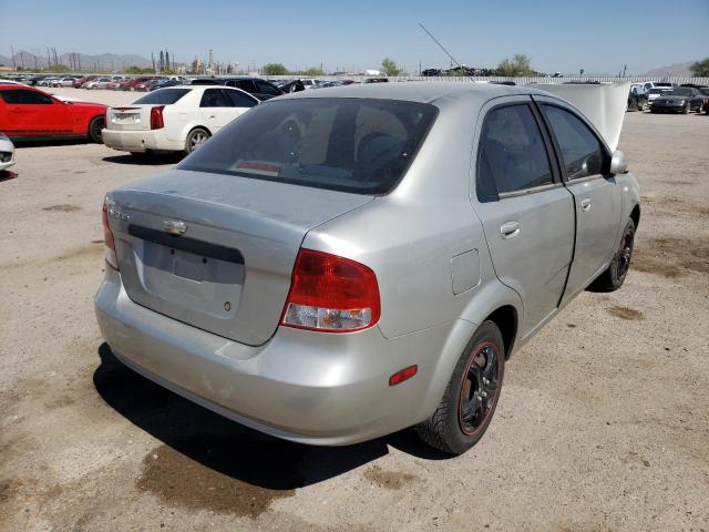 Photo 4 from auction – 2005 CHEVROLET AVEO BASE with VIN KL1TD52625B332878
