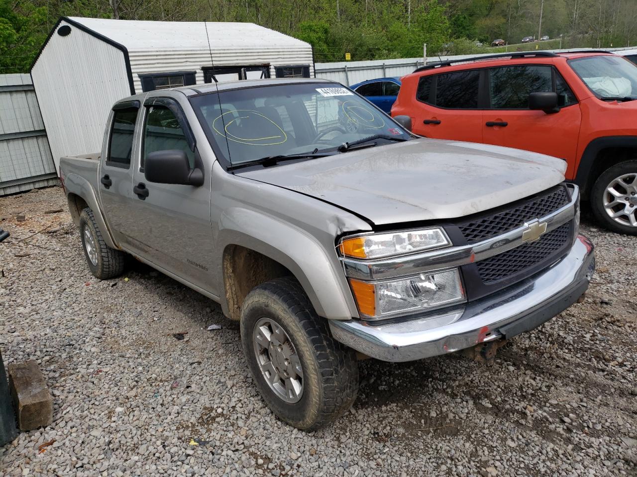 Photo 1 from auction – 2005 CHEVROLET COLORADO with VIN 1GCDT136X58283207