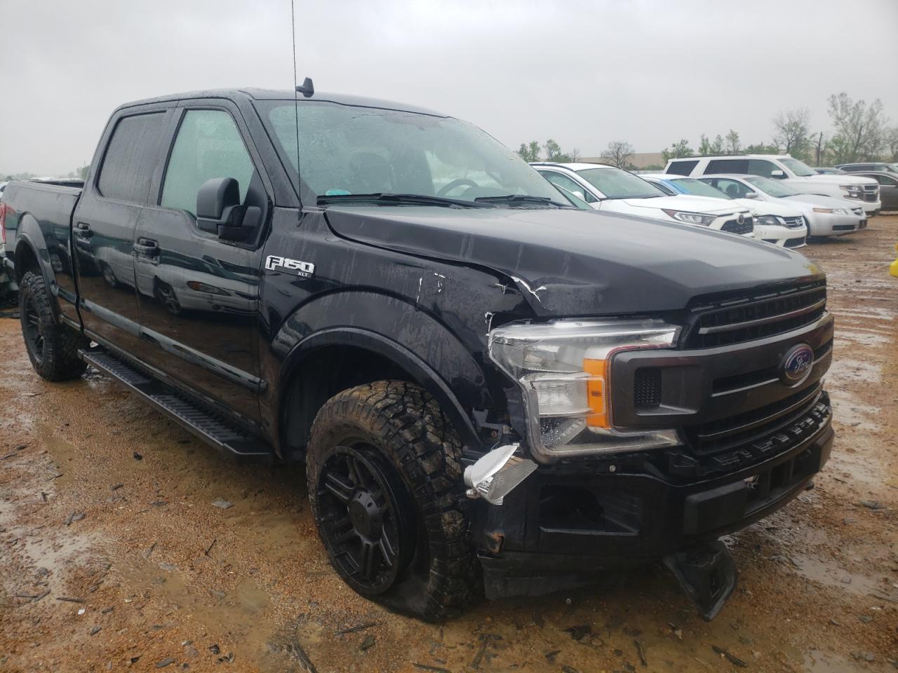 FORD F150 SUPER 2018 with VIN 1FTFW1E54JFC04513 - Photo from auction