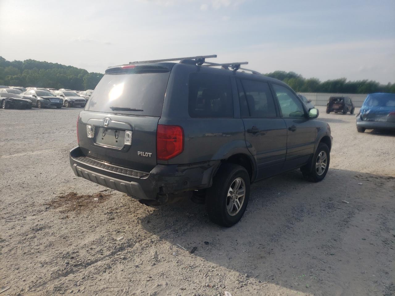 Photo 4 from auction – 2005 HONDA PILOT EXL with VIN 5FNYF18535B049760