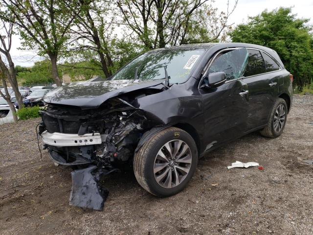 Photo 2 from auction – 2016 ACURA MDX TECHNO with VIN 5FRYD4H48GB046370
