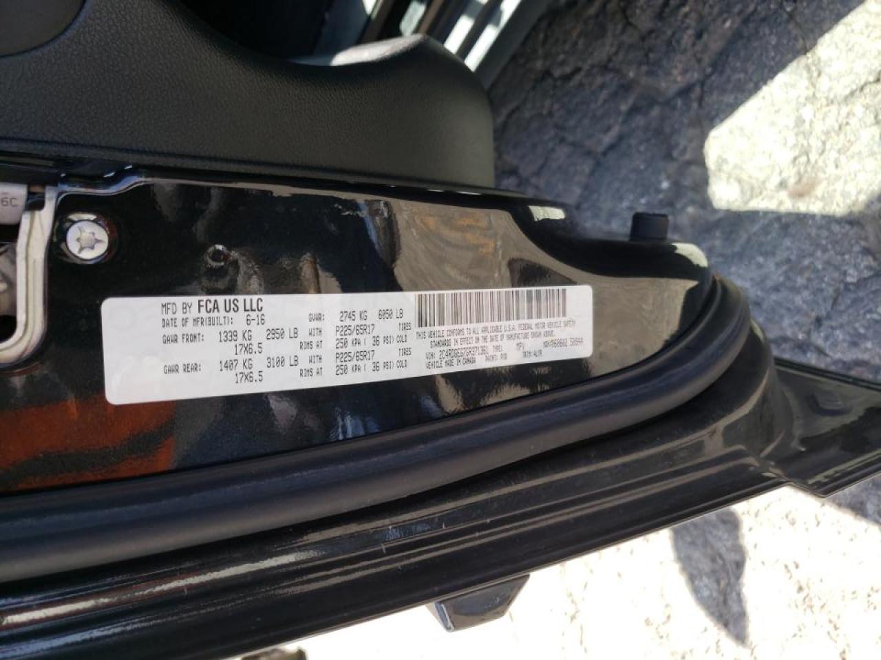 Photo 10 from auction – 2016 DODGE GRAND CARA with VIN 2C4RDGEG7GR371361