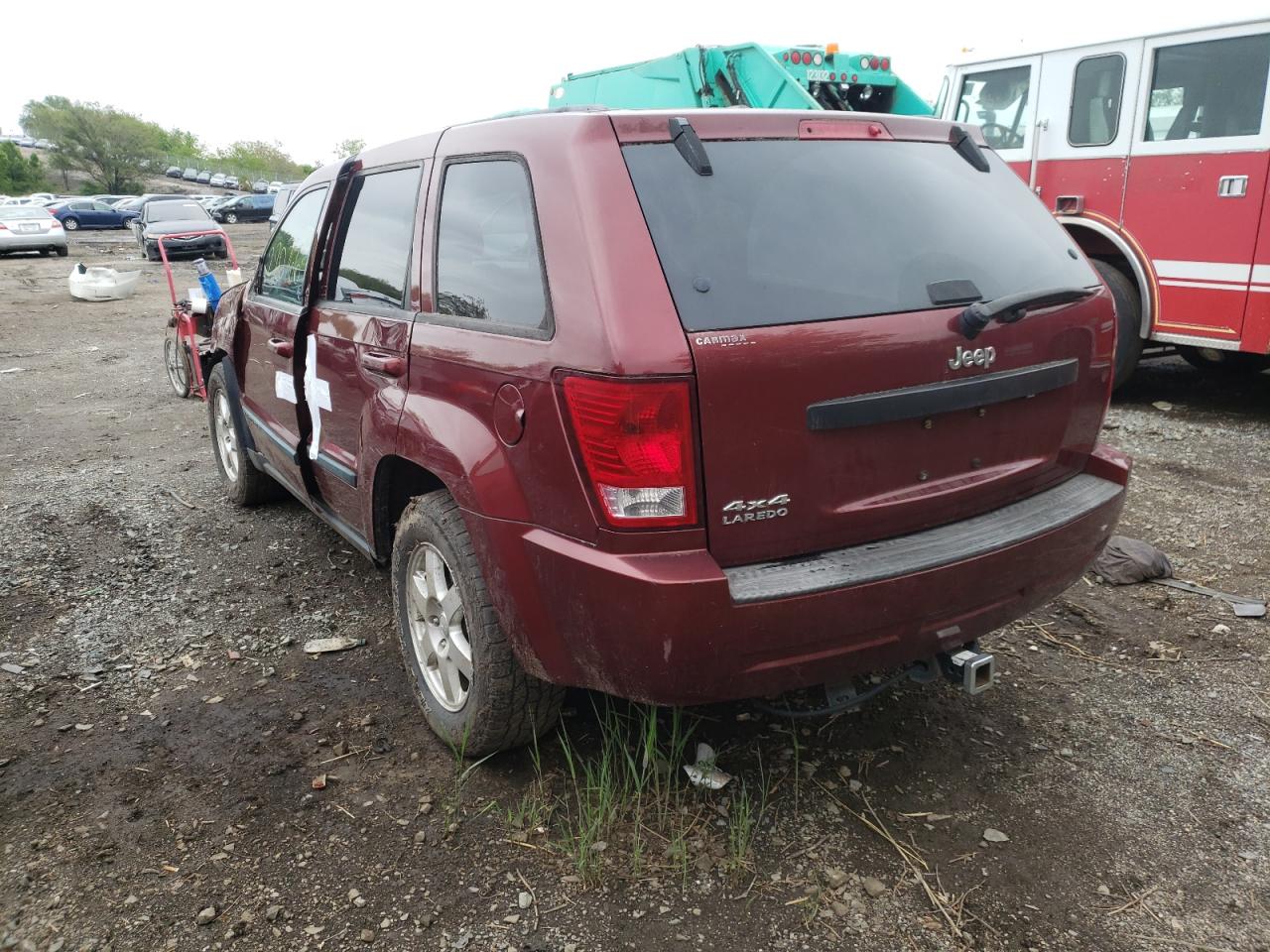 Photo 3 from auction – 2008 JEEP GRAND CHER with VIN 1J8GR48K18C165365