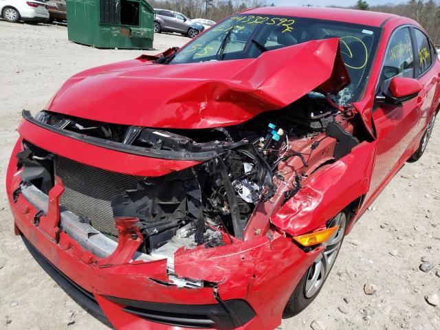 Photo 9 from auction – 2016 HONDA CIVIC LX with VIN 2HGFC2F57GH550433