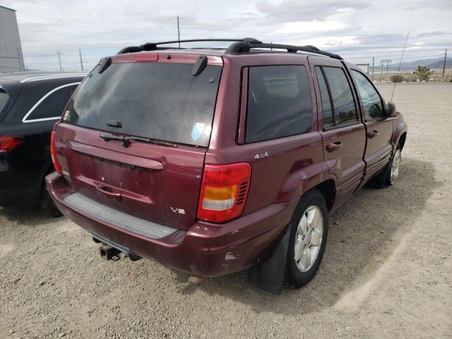 Photo 4 from auction – 2001 JEEP GRAND CHER with VIN 1J4GW58N61C651685