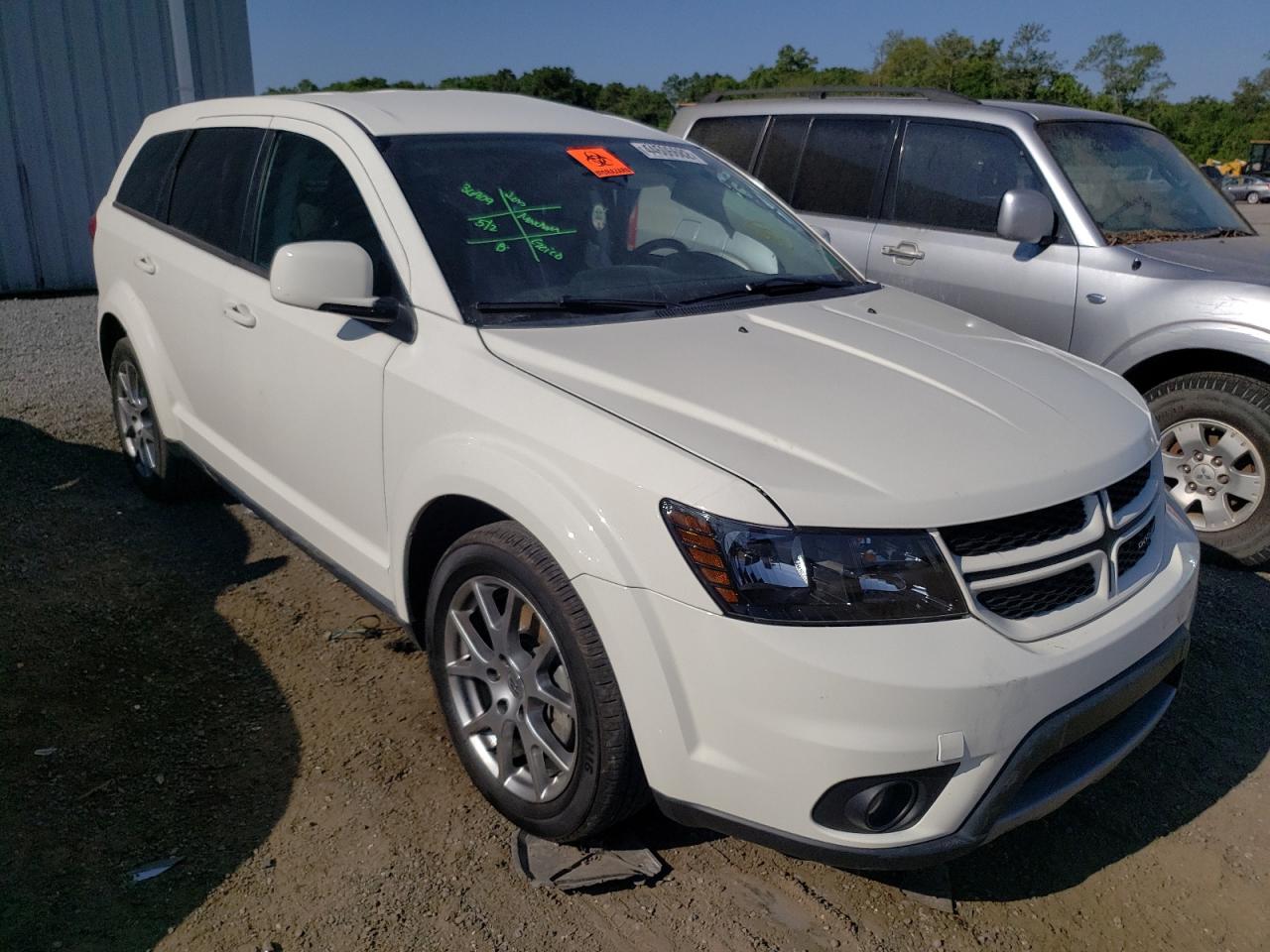 DODGE JOURNEY GT 2018 with VIN 3C4PDCEG2JT380800 - Photo from auction