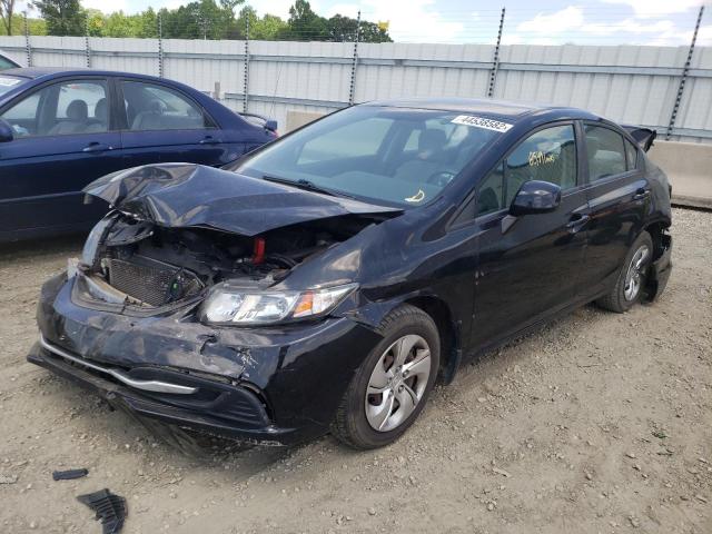 Photo 2 from auction – 2013 HONDA CIVIC with VIN 2HGFB2F54DH602972