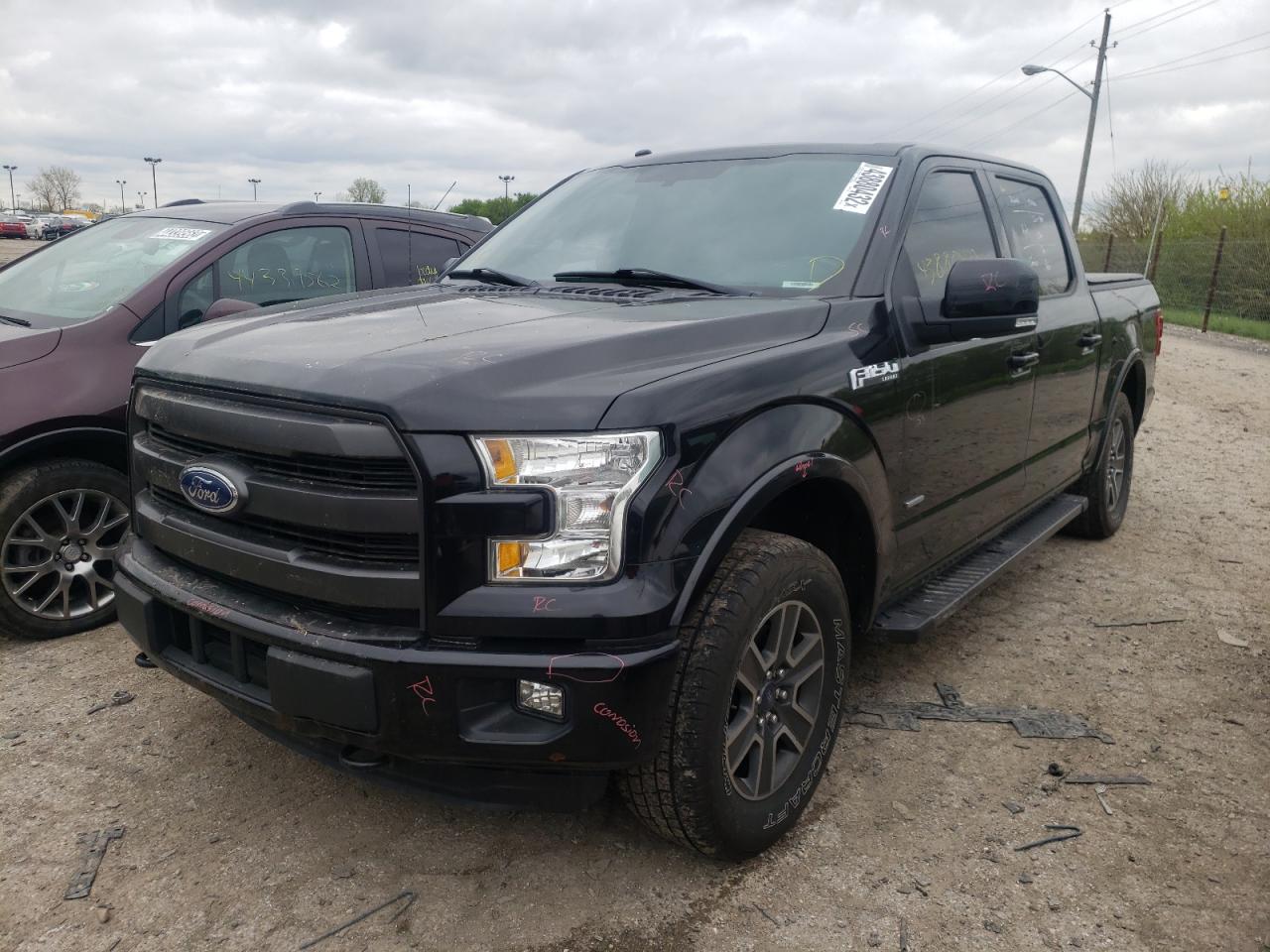 Photo 2 from auction – 2016 FORD F150 SUPER with VIN 1FTEW1EP3GFB12864