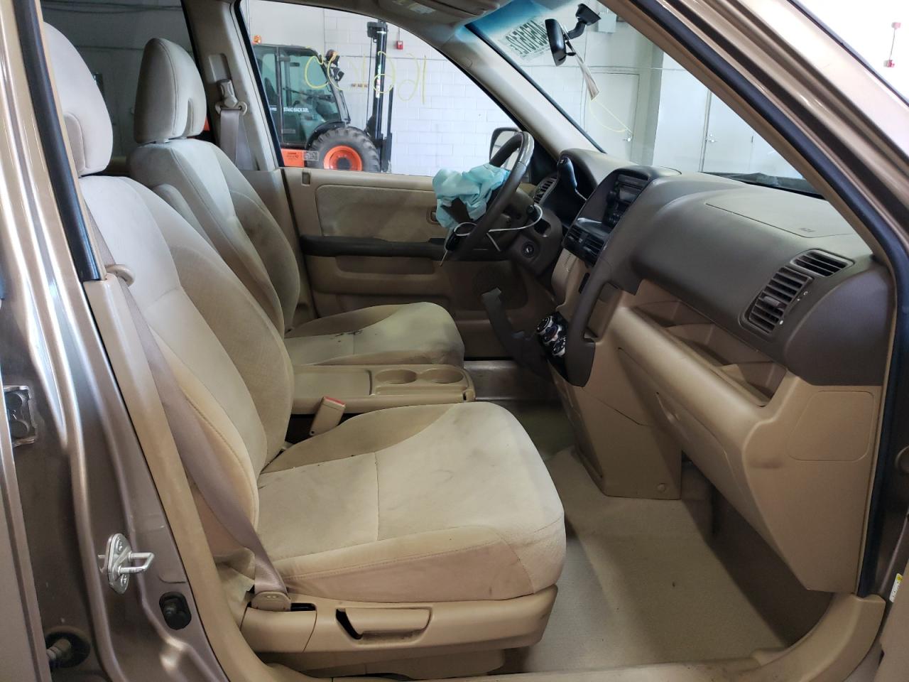 Photo 5 from auction – 2005 HONDA CR-V EX with VIN SHSRD78835U314998