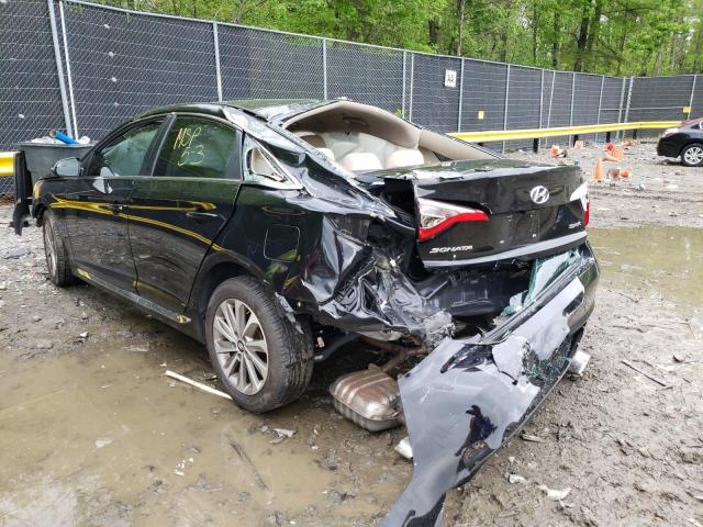 Photo 3 from auction – 2016 HYUNDAI SONATA SPO with VIN 5NPE34AF6GH268586
