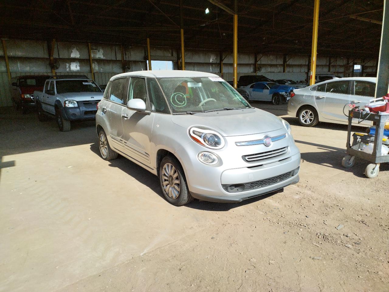 FIAT 500L EASY 2014 with VIN ZFBCFABH3EZ027803 - Photo from auction