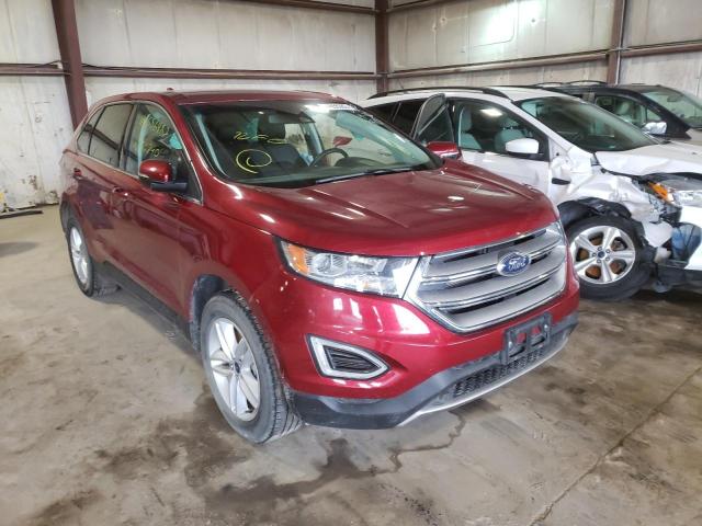 FORD EDGE SEL 2018 with VIN 2FMPK4J89JBB77890 - Photo from auction