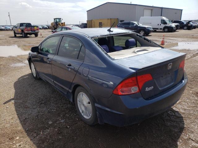 Photo 3 from auction – 2007 HONDA CIVIC HYBR with VIN JHMFA36277S003573