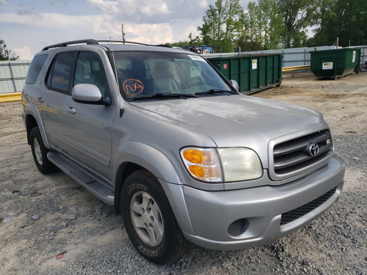 Photo 1 from auction – 2003 TOYOTA SEQUOIA SR with VIN 5TDZT34AX3S195223