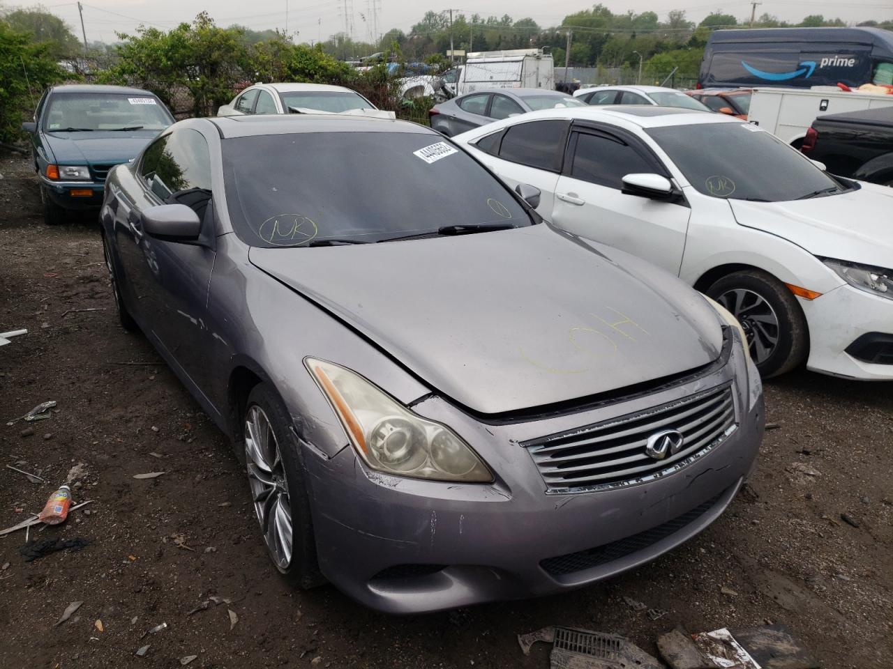 INFINITI G37 BASE 2008 with VIN JNKCV64E38M131224 - Photo from auction