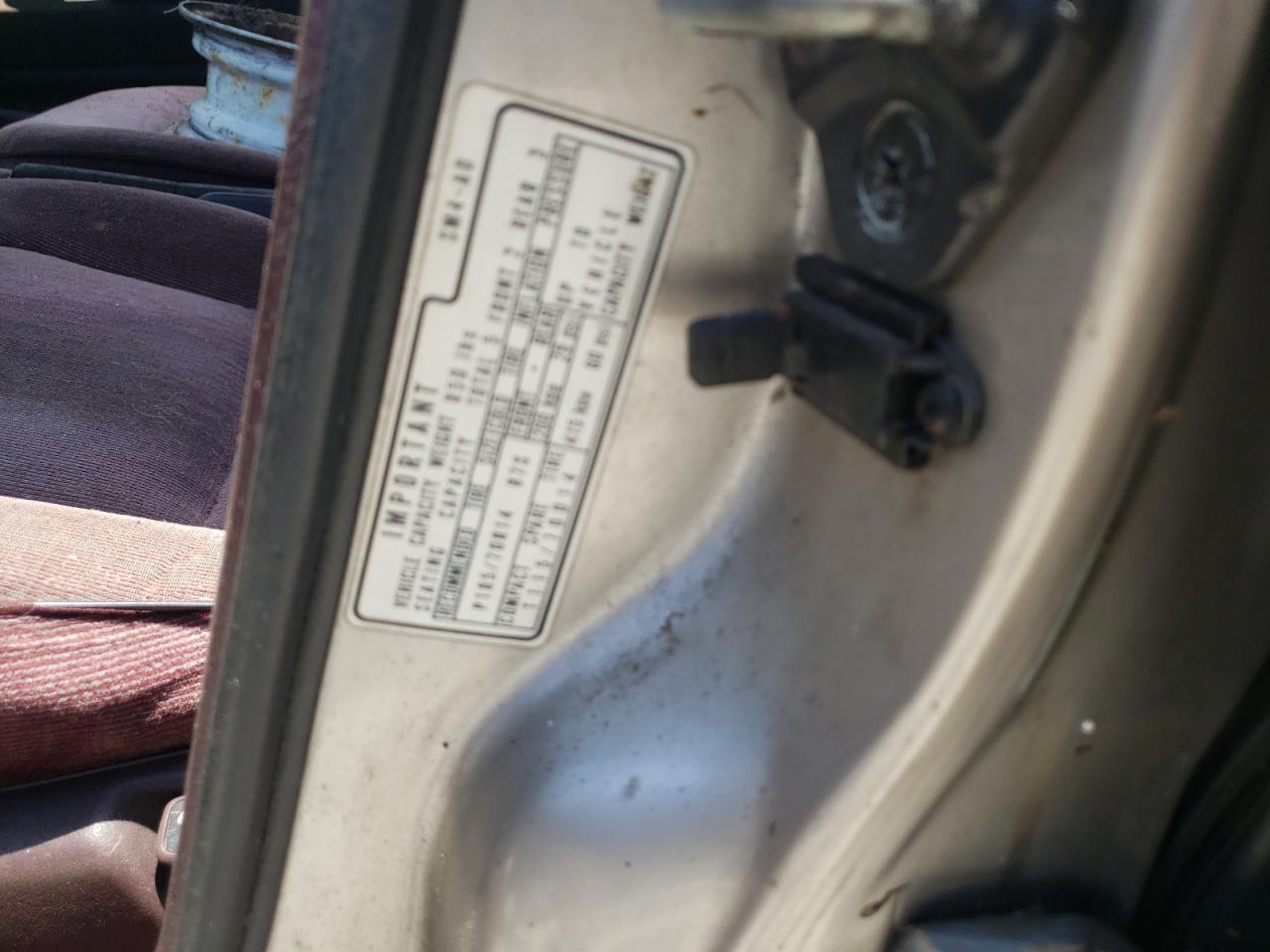 Photo 10 from auction – 1990 HONDA ACCORD LX with VIN JHMCB7553LC120879
