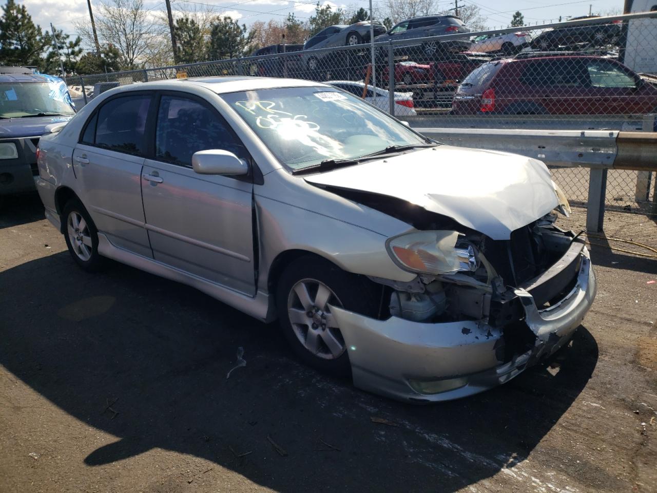 TOYOTA COROLLA CE 2004 with VIN 1NXBR32E74Z237006 - Photo from auction