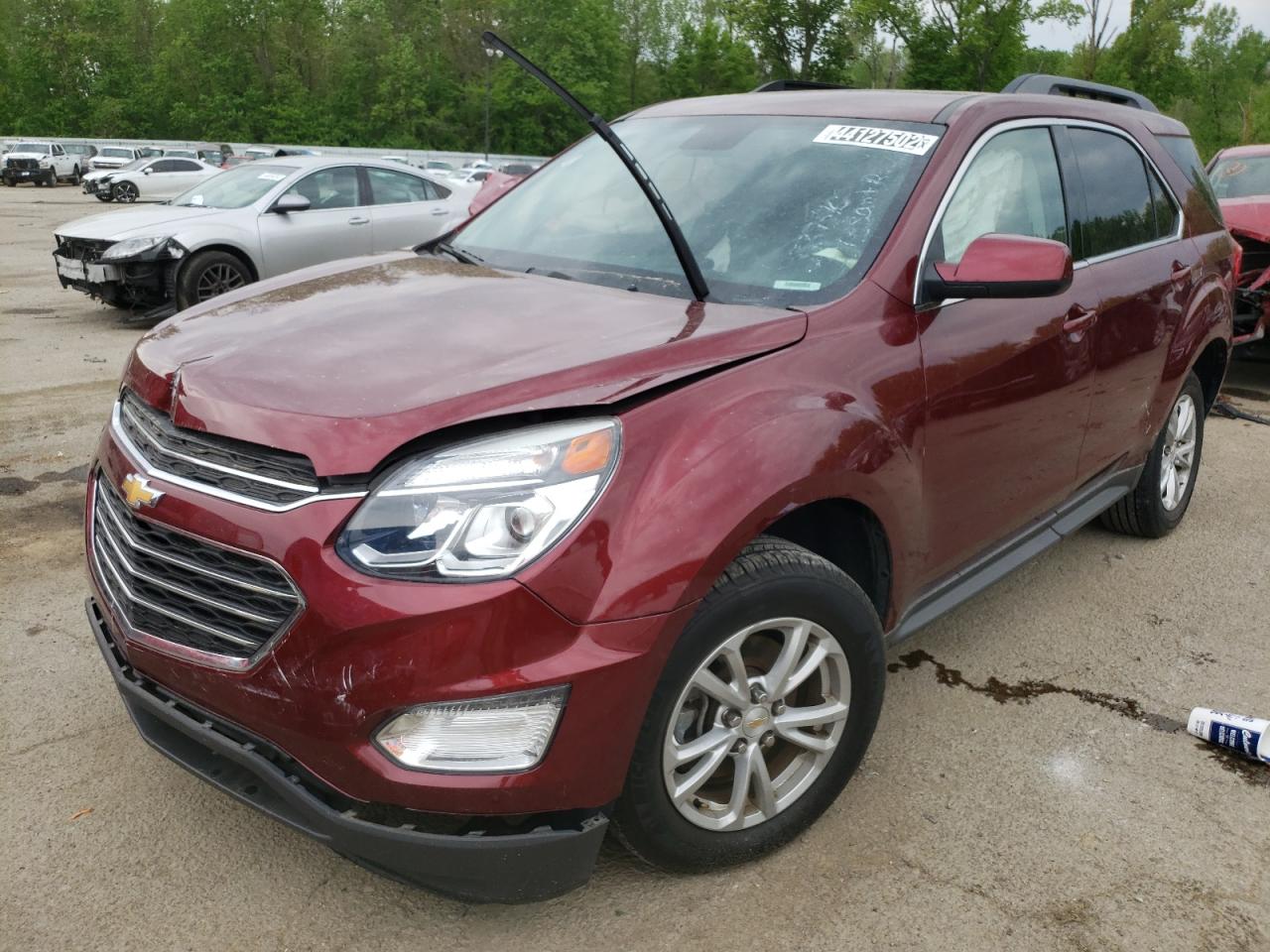 Photo 12 from auction – 2017 CHEVROLET EQUINOX LT with VIN 2GNALCEK1H1537510