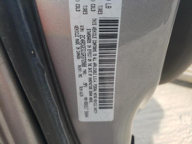 Photo 10 from auction – 2016 DODGE GRAND CARA with VIN 2C4RDGEG1GR372988