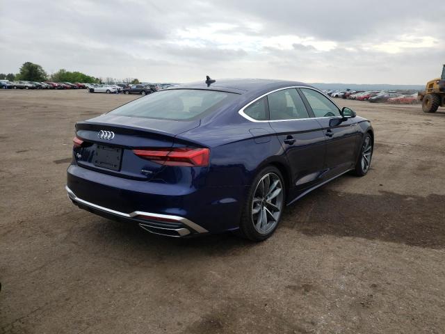 Photo 4 from auction – 2022 AUDI A5 S-LINE with VIN WAUFACF54NA023470