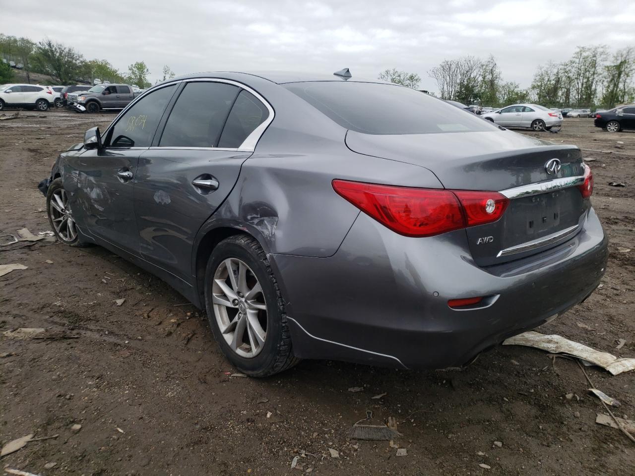 Photo 3 from auction – 2015 INFINITI Q50 BASE with VIN JN1BV7AR4FM422339