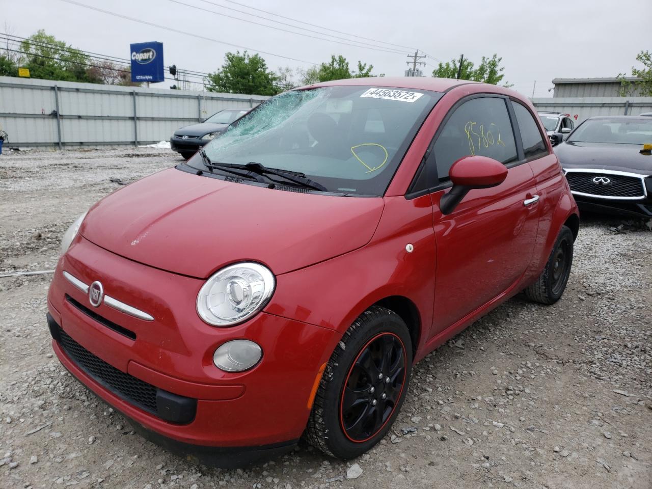 Photo 2 from auction – 2013 FIAT 500 POP with VIN 3C3CFFAR7DT664854