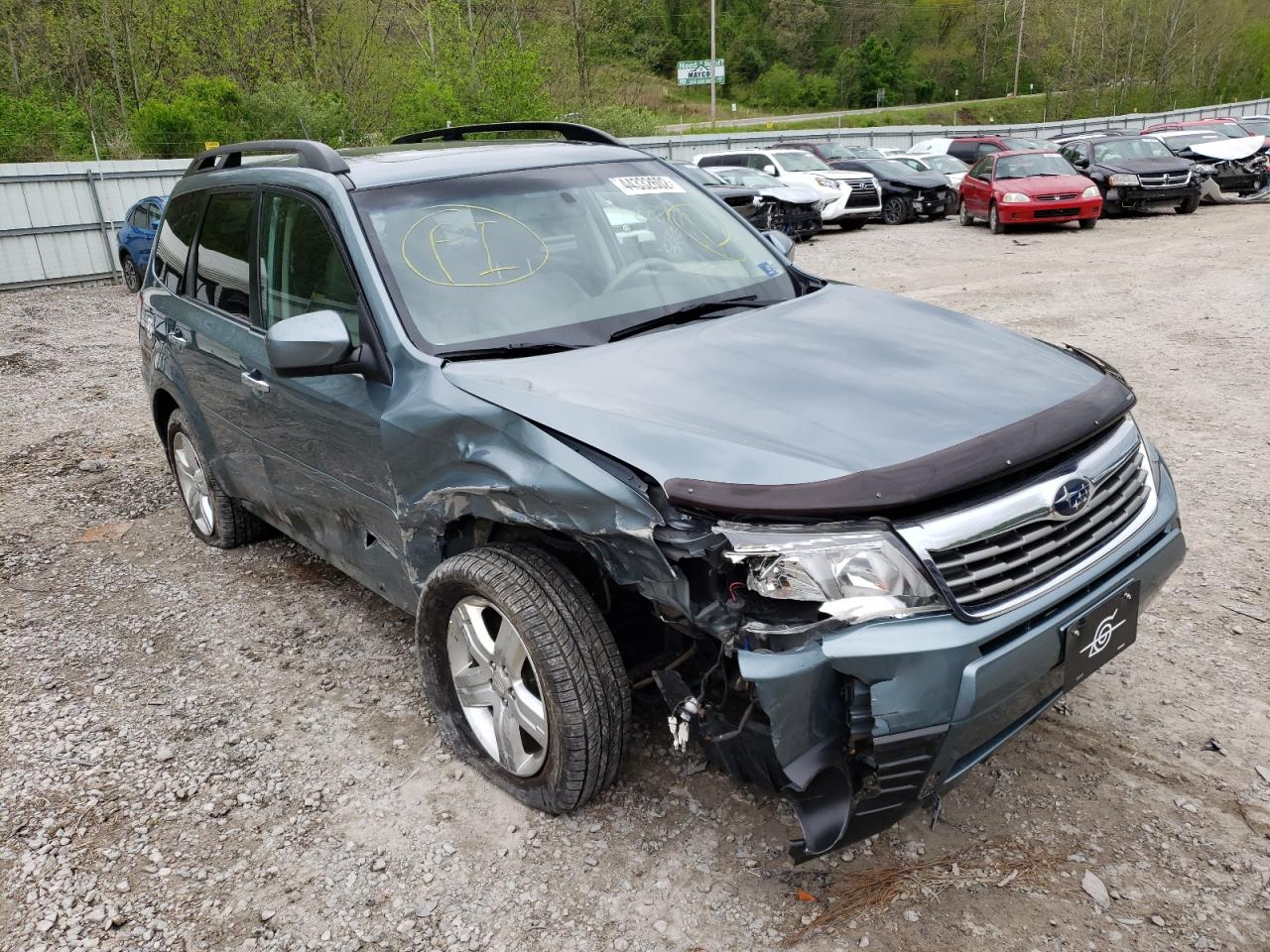 SUBARU FORESTER 2 2010 with VIN JF2SH6CC3AG798143 - Photo from auction