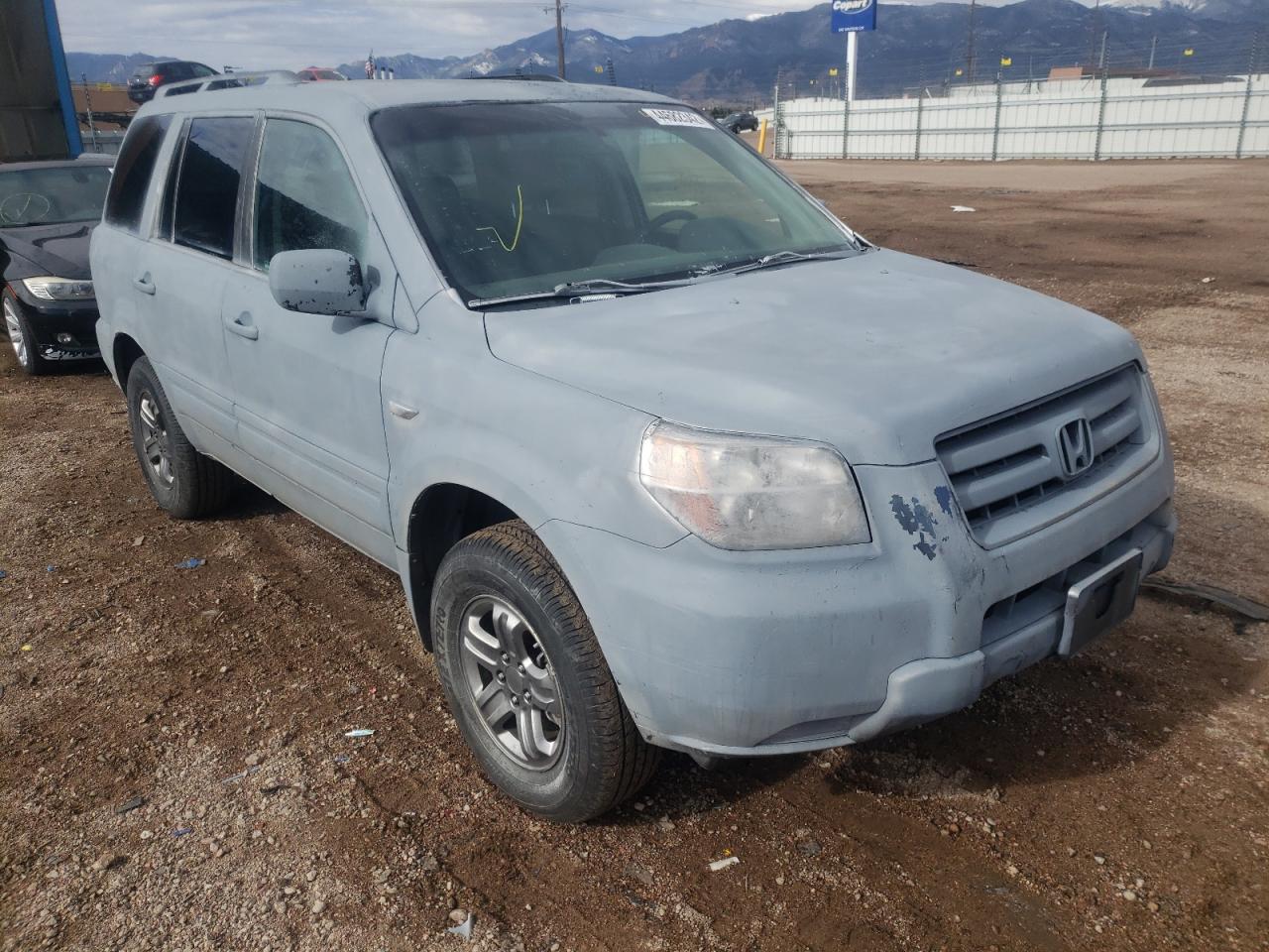 HONDA PILOT VP 2008 with VIN 5FNYF18288B034536 - Photo from auction
