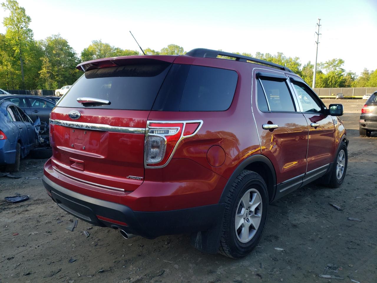 Photo 4 from auction – 2014 FORD EXPLORER with VIN 1FM5K7B88EGA86342
