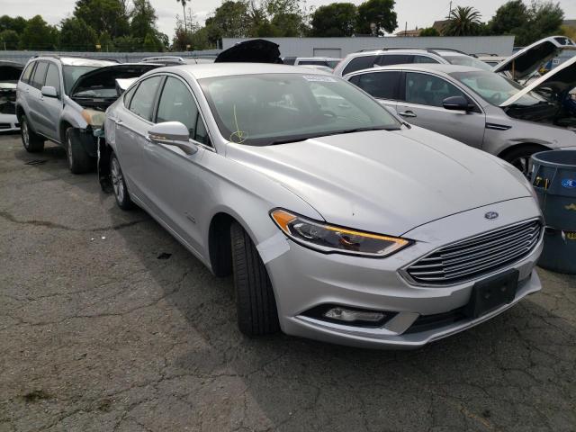 FORD FUSION SE 2017 with VIN 3FA6P0PU9HR277150 - Photo from auction
