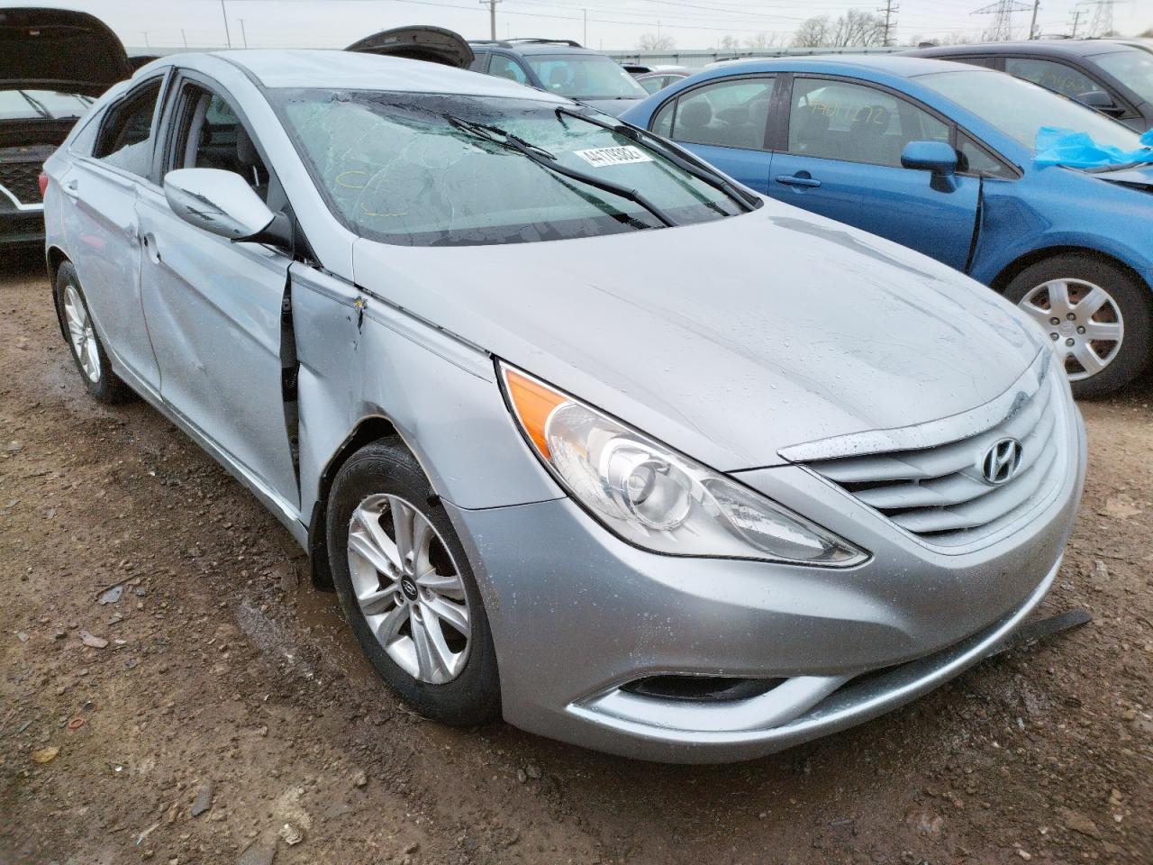 HYUNDAI SONATA GLS 2012 with VIN 5NPEB4AC0CH461593 - Photo from auction