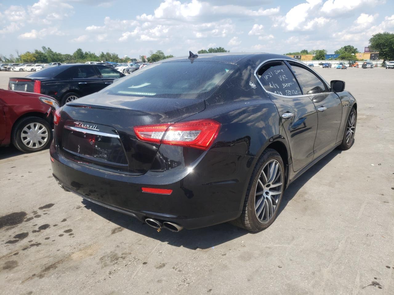 Photo 4 from auction – 2016 MASERATI GHIBLI with VIN ZAM57XSA1G1188334